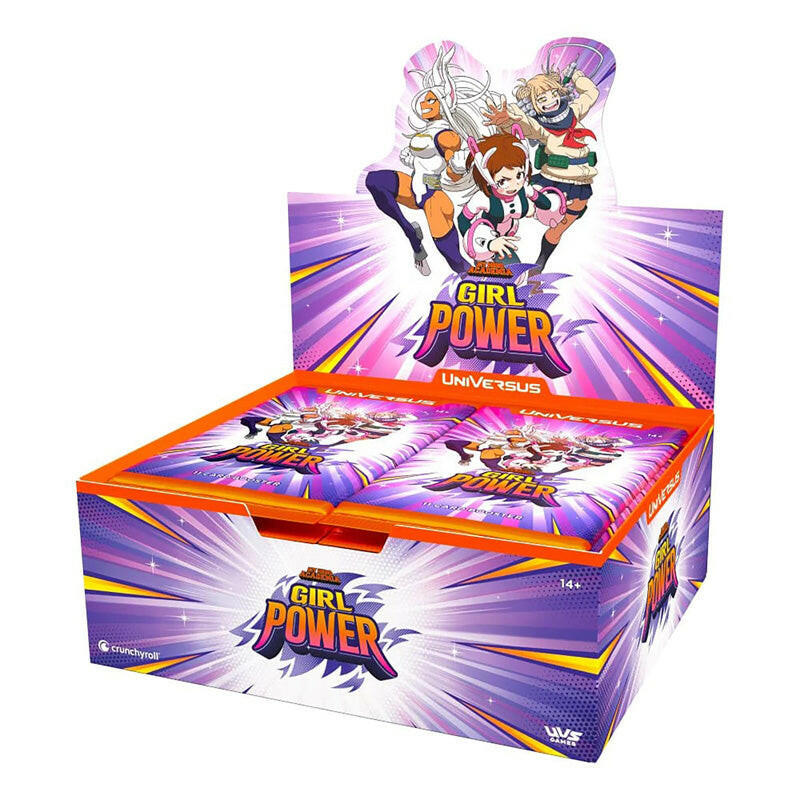my hero academia booster box UniVersus CCG My Hero Academia: Girl Power Booster Box