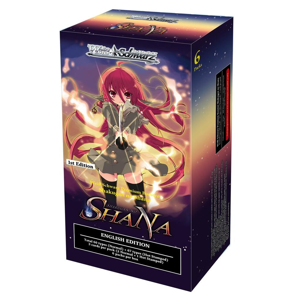 Wei Schwarz - Shakugan no Shana Premium Booster Box Wei Schwarz - Shakugan no Shana Premium Booster Box