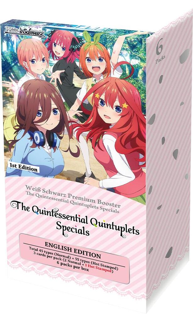 Weiss Schwarz - The Quintessential Quintuplets Specials - Premium Booster Box Weiss Schwarz - The Quintessential Quintuplets Specials - Premium Booster Box