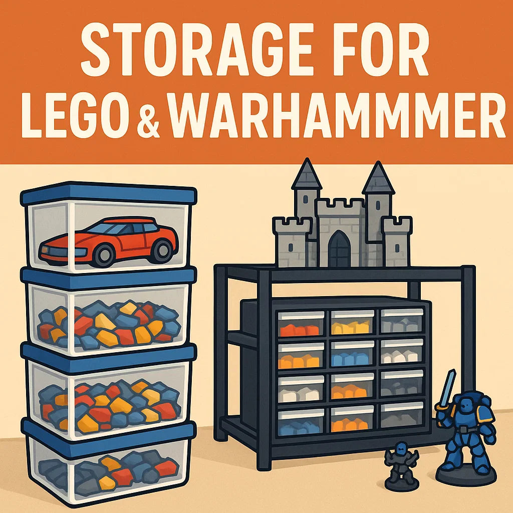 Budget Storage Solutions for Growing LEGO and Warhammer Collections
