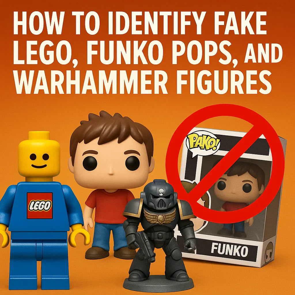 How to Identify Fake LEGO, Funko Pops, and Warhammer Figures Before Buying