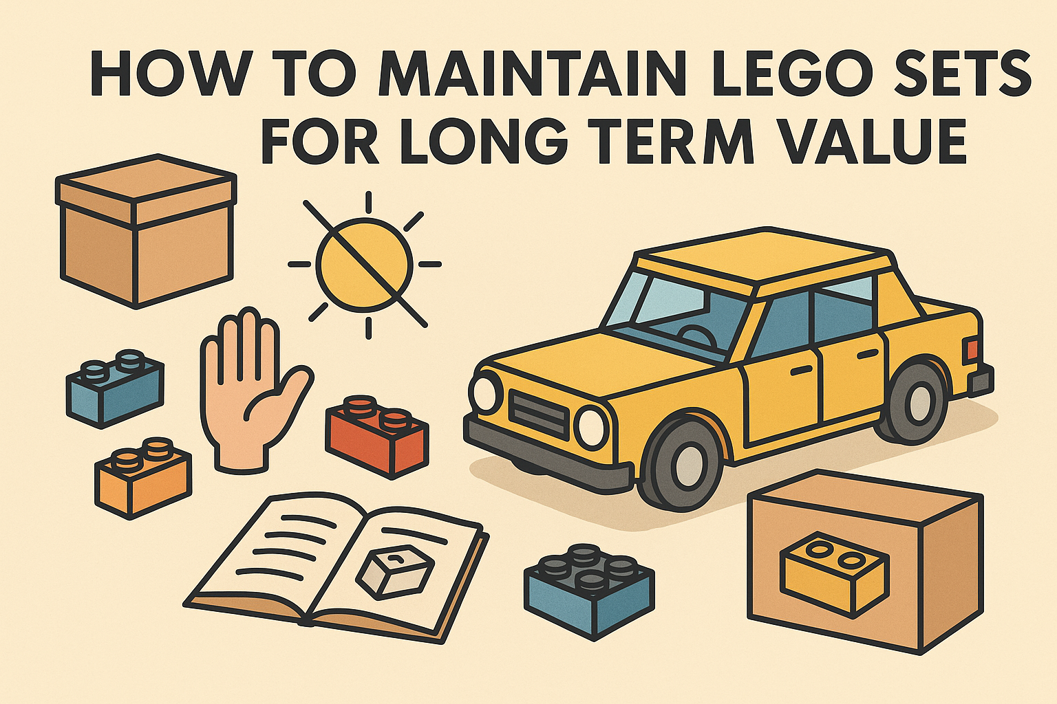 How to Maintain LEGO Sets for Long Term Value