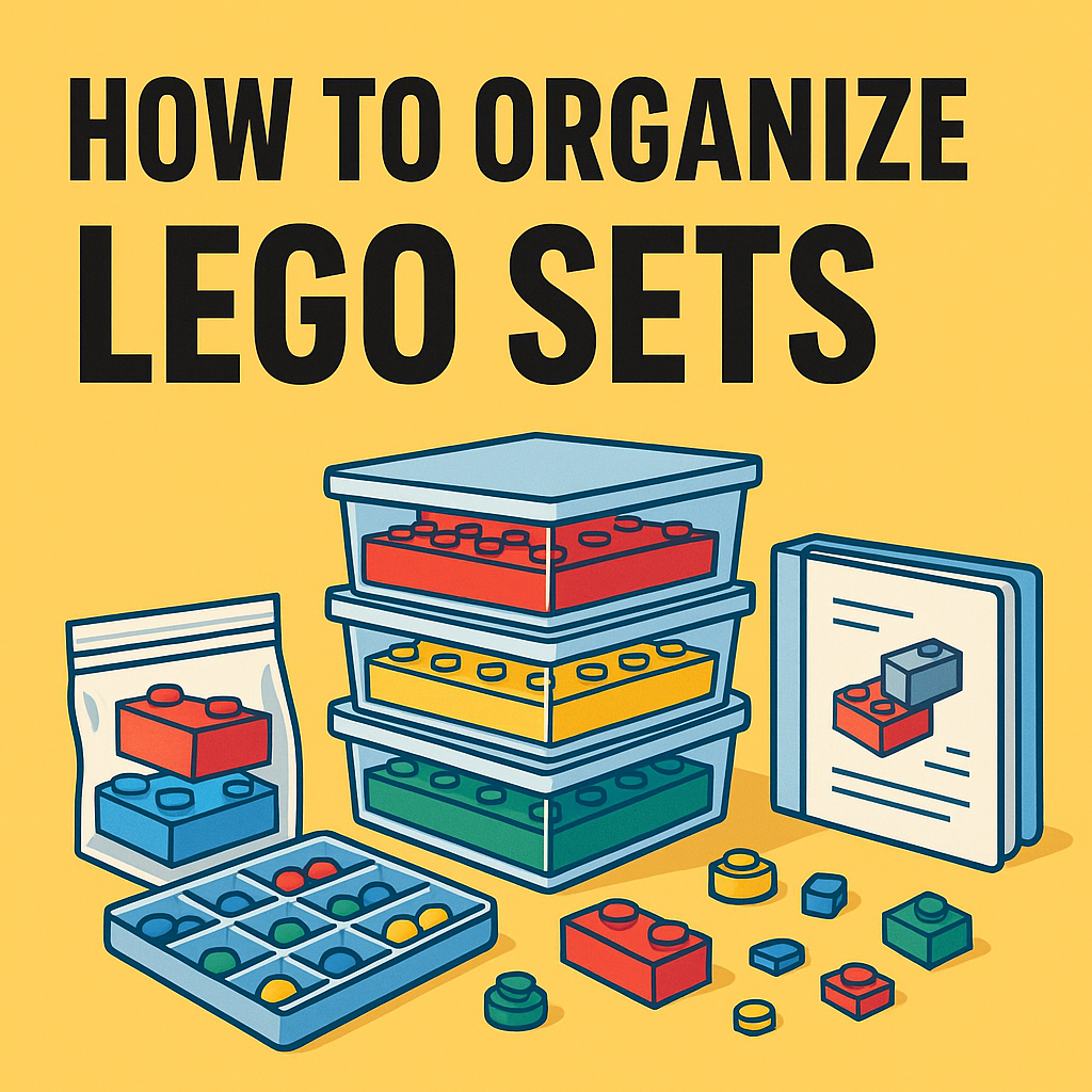How to Organize and Store LEGO Sets Without Losing Pieces