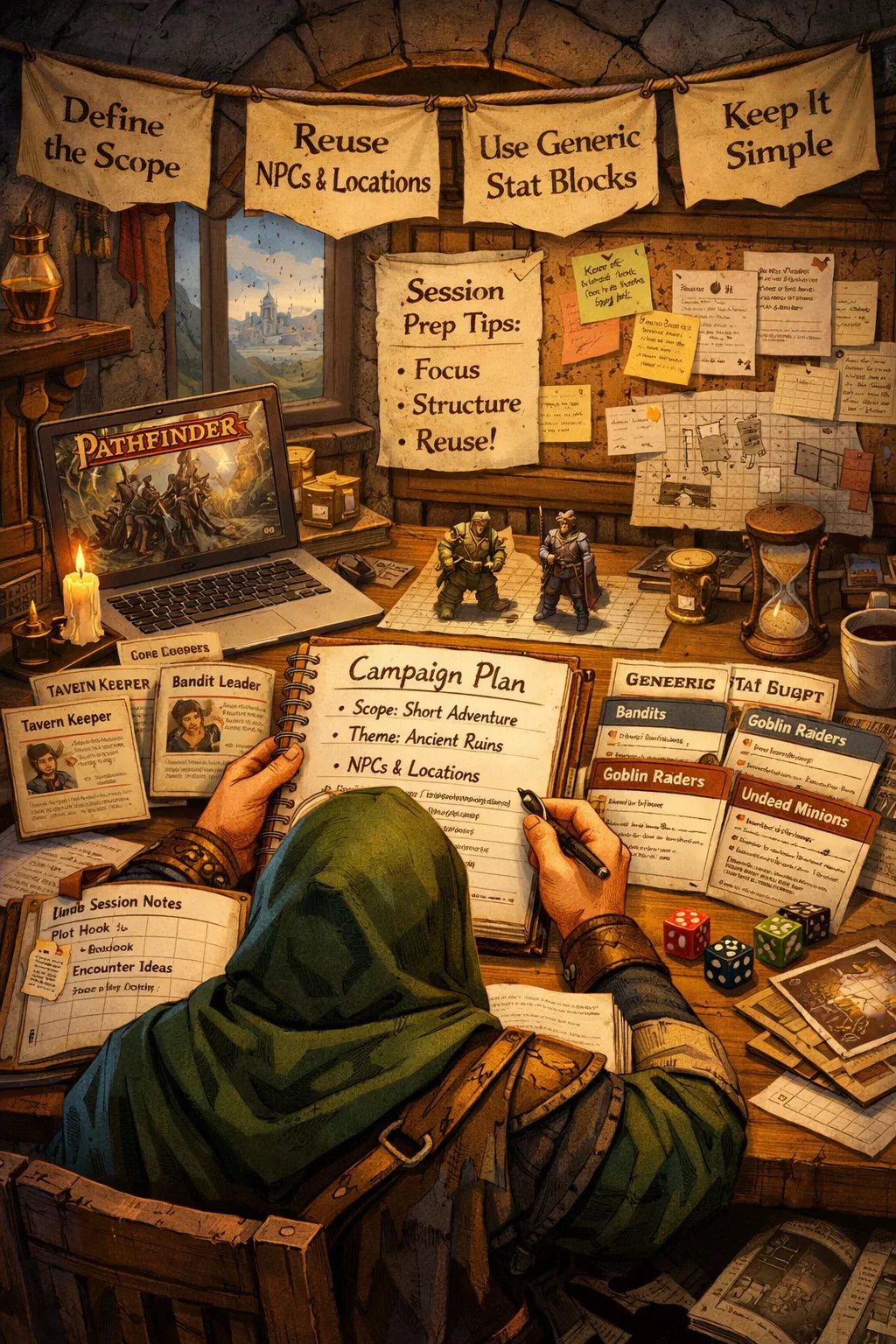 Pathfinder Campaign Prep Tips That Save Time for Game Masters