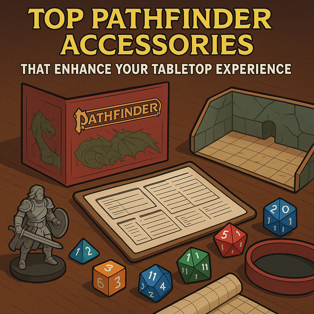 Top Pathfinder Accessories That Enhance Your Tabletop Experience
