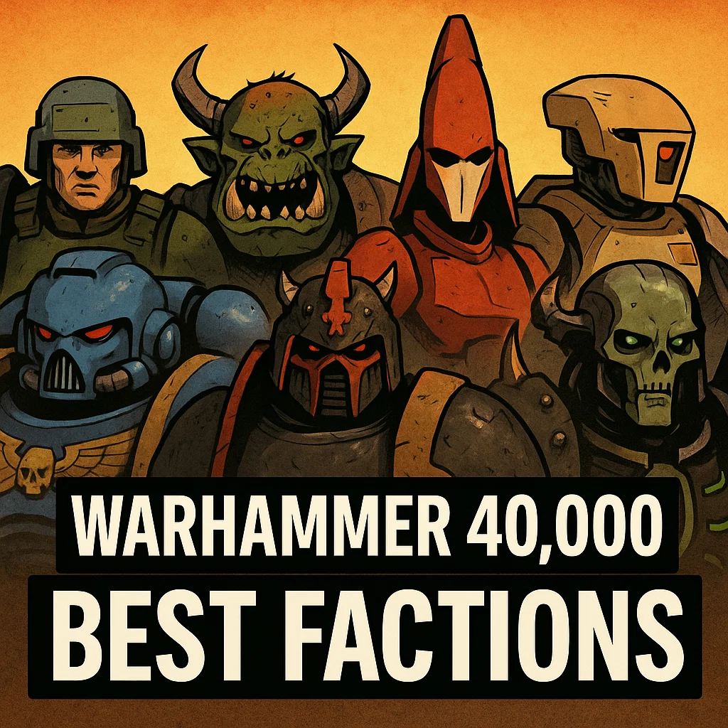 Warhammer 40000 Factions Ranked by Play Style and Strategy