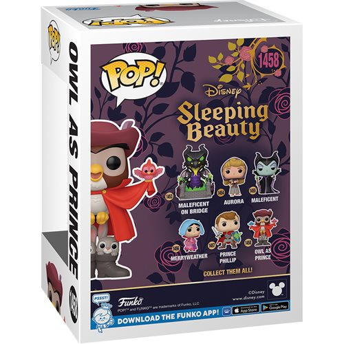 Anniversary Owl as Prince #1458 Funko Pop! - Sleeping Beauty 65th Anniversary
