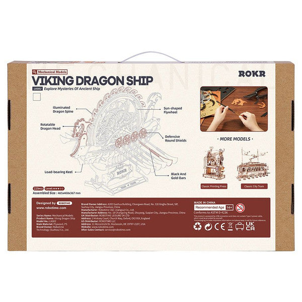 ROKR - Viking Dragon Ship