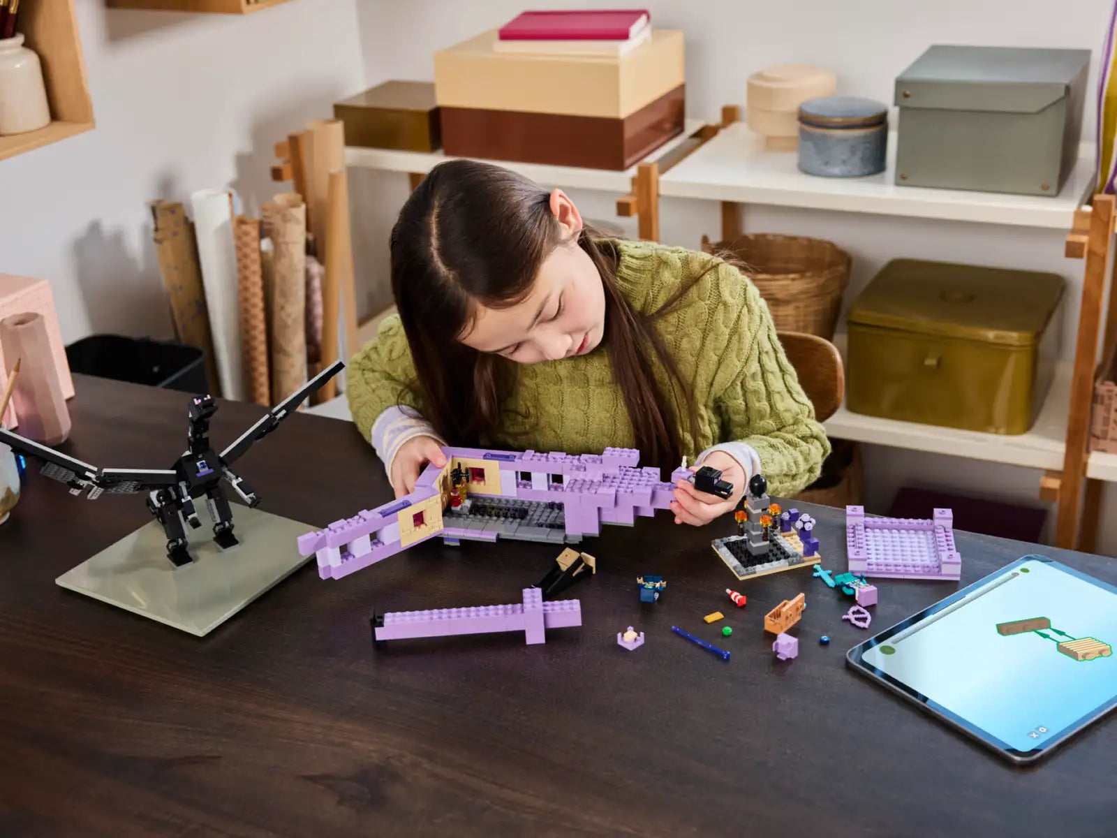 21264 The Ender Dragon and End Ship