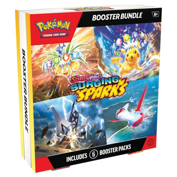 Pokémon SV08: Surging Sparks: Booster Bundle – The